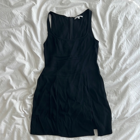 Reformation Noha Black Mini Slip Tank Dress - Picture 1 of 4